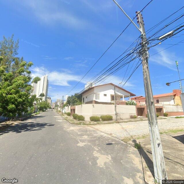 Imagem estática do "Street View" da localização