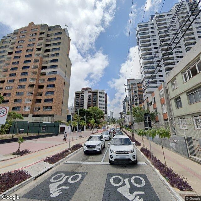 Imagem estática do "Street View" da localização
