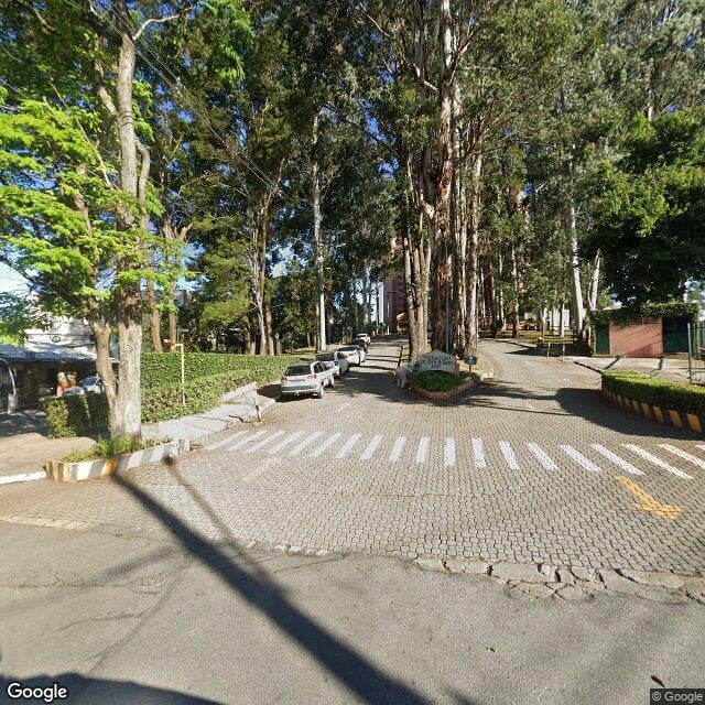Imagem estática do "Street View" da localização