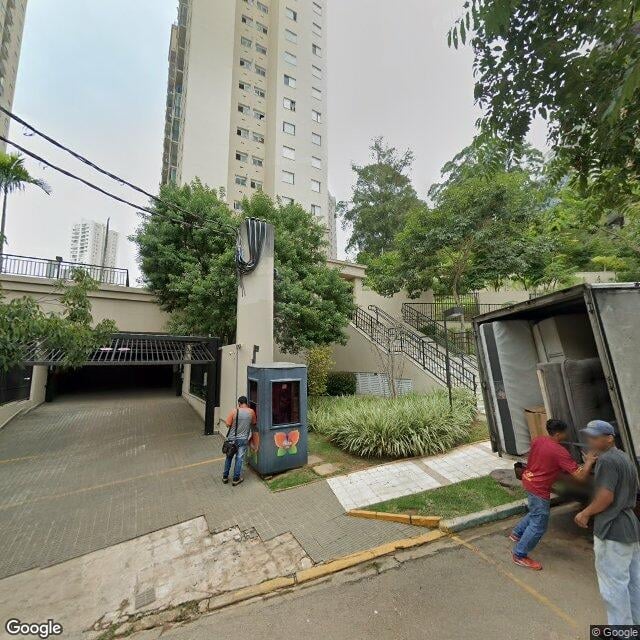 Imagem estática do "Street View" da localização