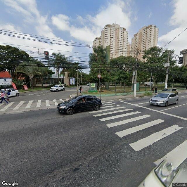 Imagem estática do "Street View" da localização