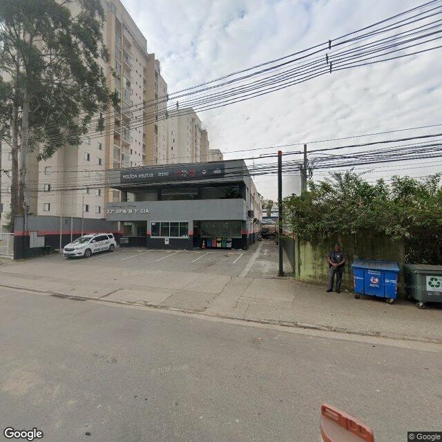 Imagem estática do "Street View" da localização
