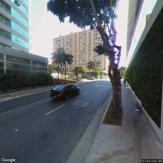 Imagem estática do "Street View" da localização