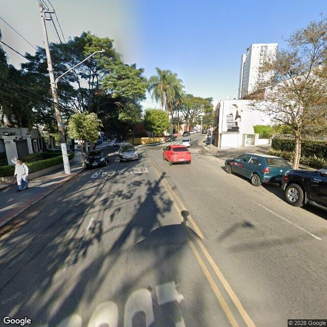 Imagem estática do "Street View" da localização