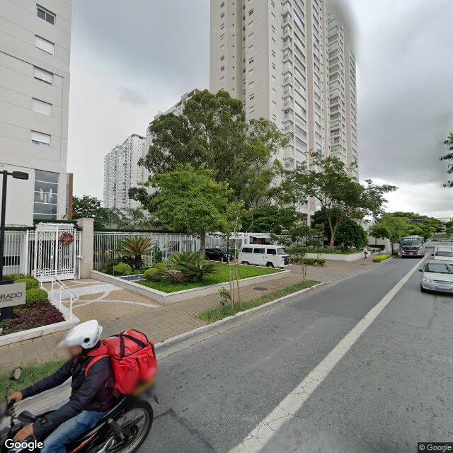 Imagem estática do "Street View" da localização
