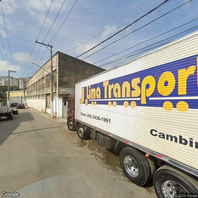 Imagem estática do "Street View" da localização