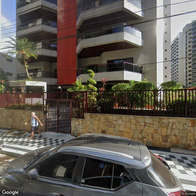 Imagem estática do "Street View" da localização