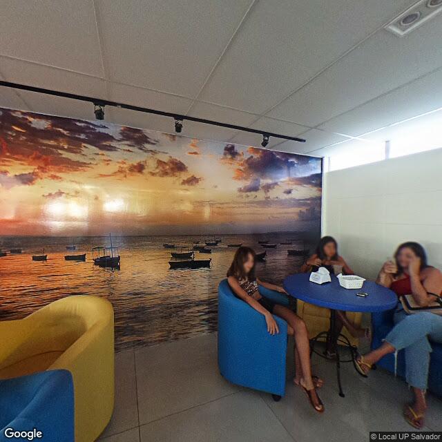 Imagem estática do "Street View" da localização