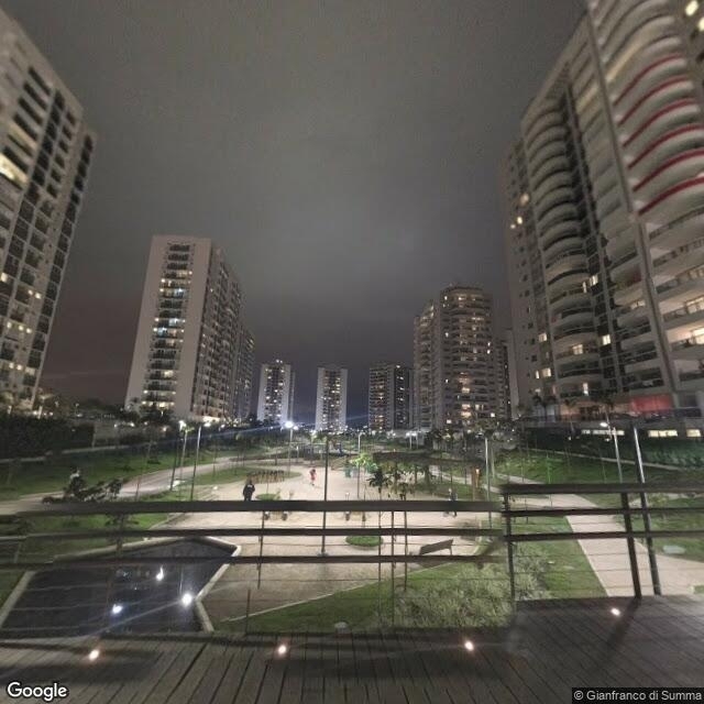 Imagem estática do "Street View" da localização