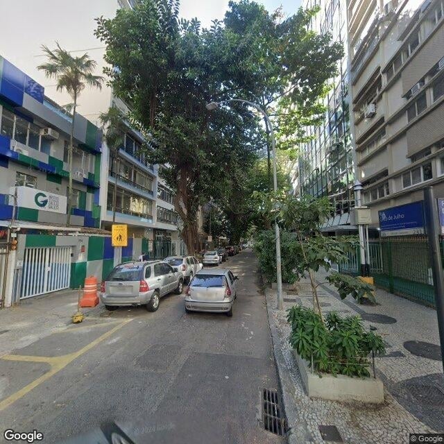 Imagem estática do "Street View" da localização