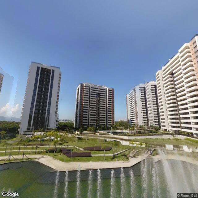 Imagem estática do "Street View" da localização