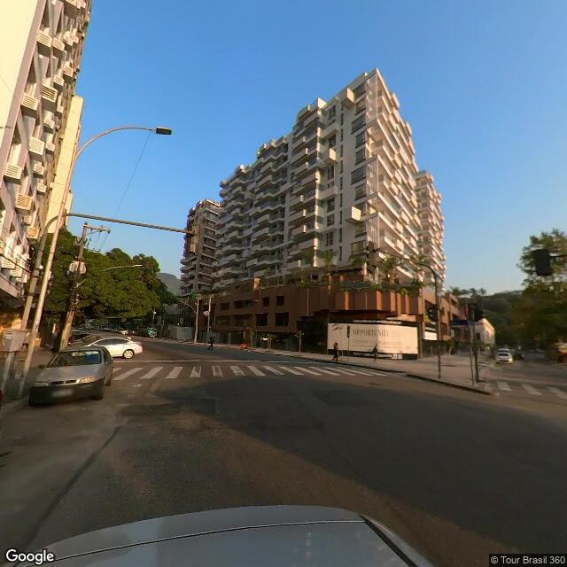 Imagem estática do "Street View" da localização