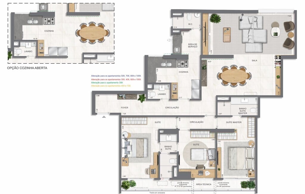 Apartamento, 3 quartos, 131 m² - Foto 45