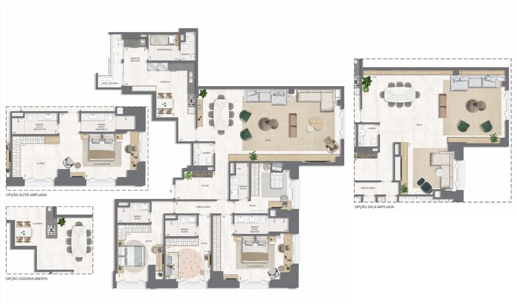 Apartamento, 3 quartos, 131 m² - Foto 77