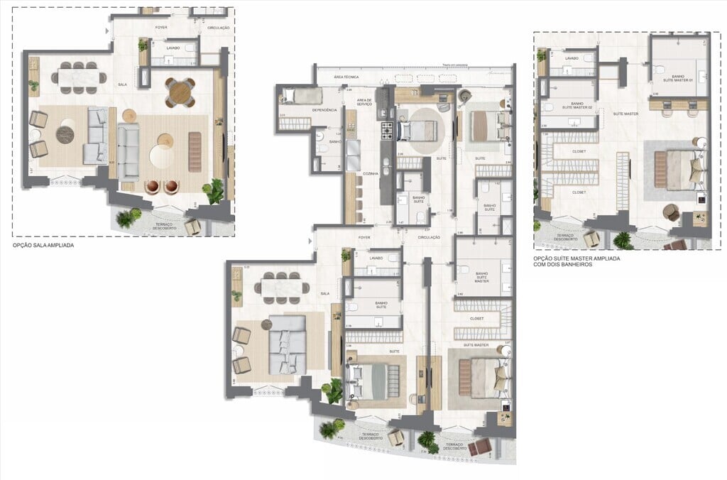 Apartamento, 3 quartos, 131 m² - Foto 75