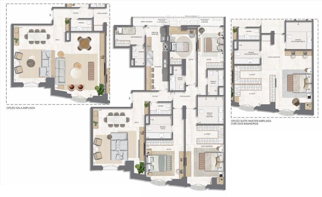 Apartamento, 3 quartos, 131 m² - Foto 70