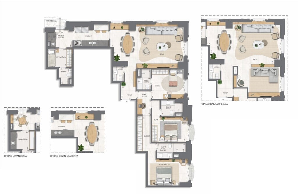 Apartamento, 3 quartos, 131 m² - Foto 49