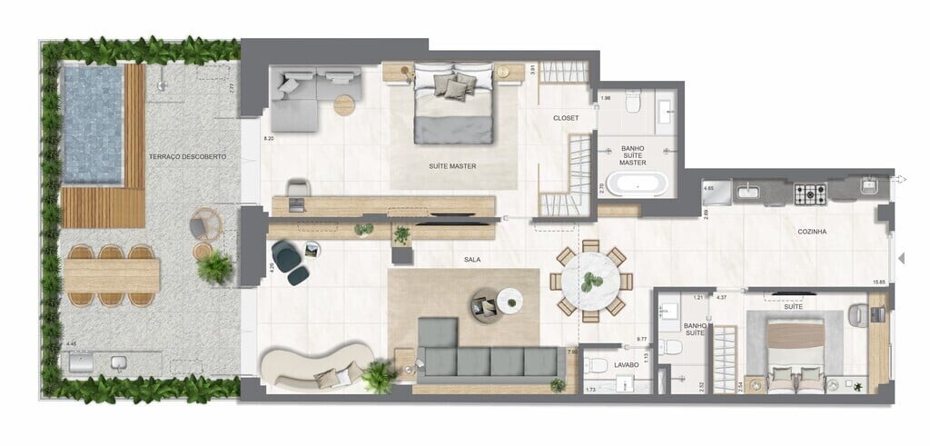 Apartamento, 3 quartos, 131 m² - Foto 54