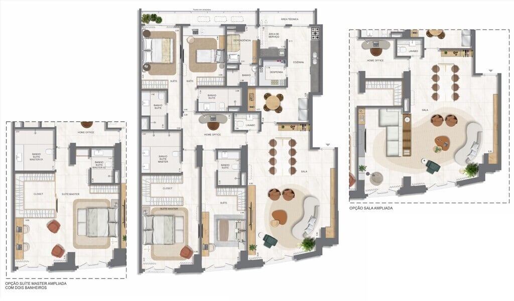 Apartamento, 3 quartos, 131 m² - Foto 78