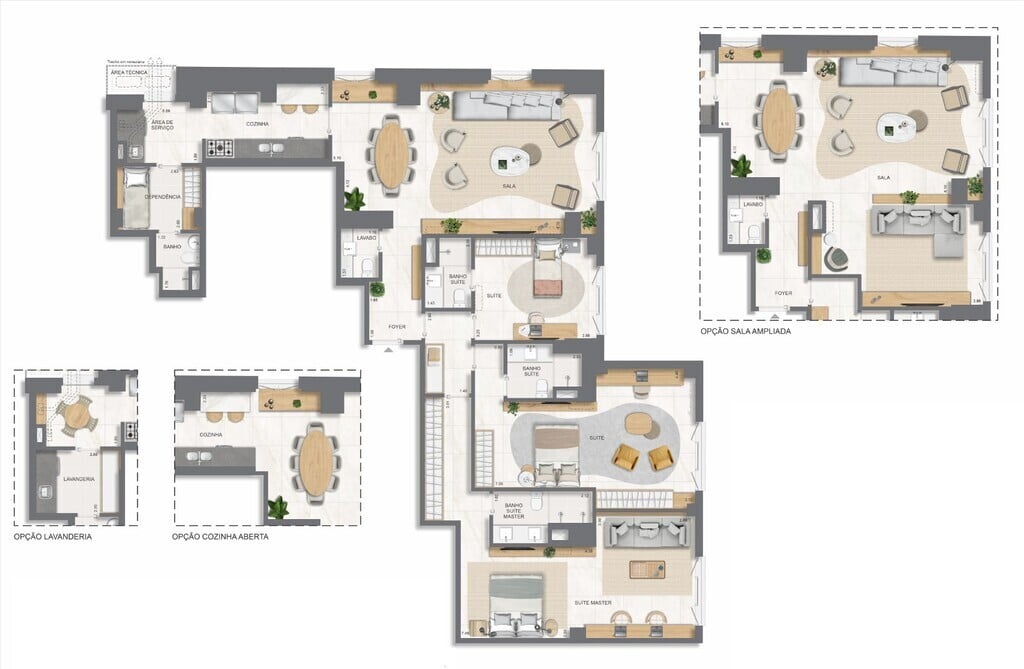 Apartamento, 3 quartos, 131 m² - Foto 63