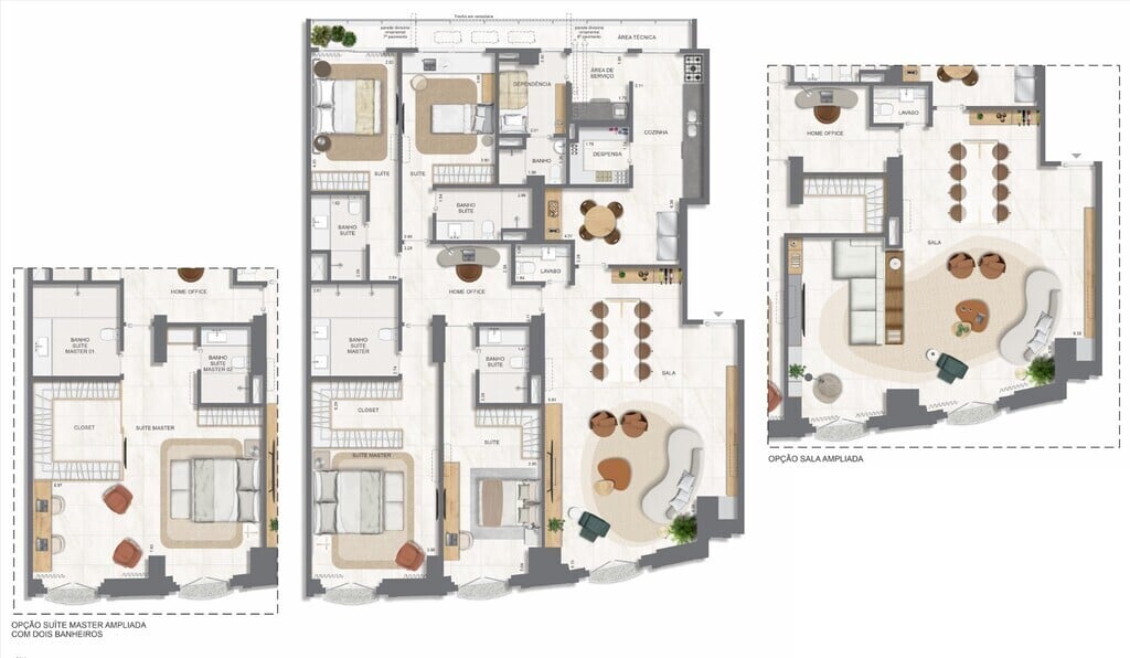 Apartamento, 3 quartos, 131 m² - Foto 80