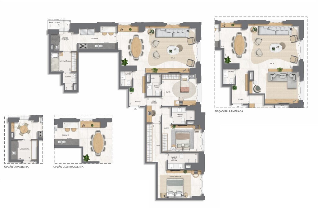 Apartamento, 3 quartos, 131 m² - Foto 48