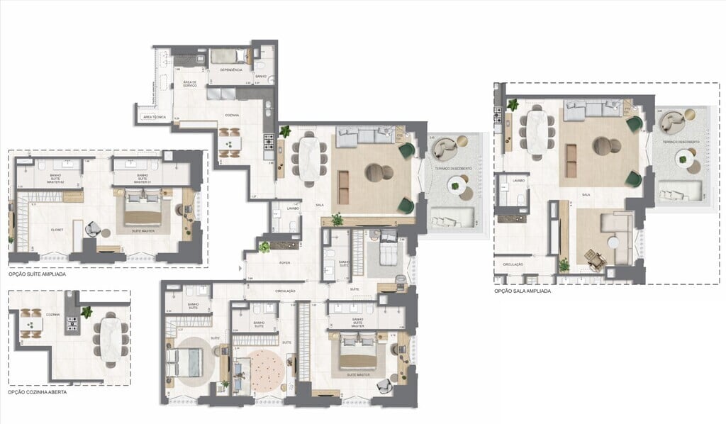 Apartamento, 3 quartos, 131 m² - Foto 76
