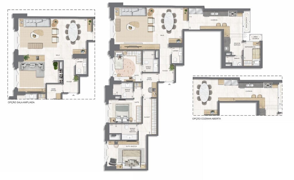 Apartamento, 4 quartos, 211 m² - Foto 46