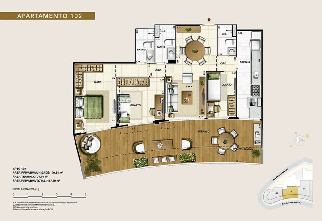 Apartamento, 2 quartos, 108 m² - Foto 20