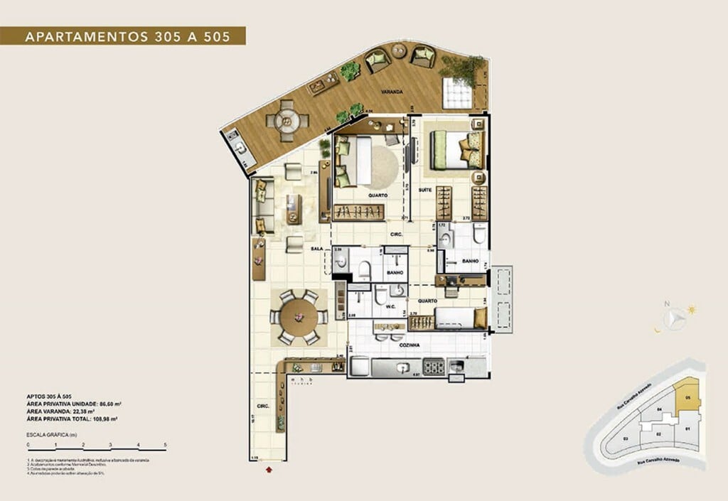 Apartamento, 2 quartos, 108 m² - Foto 18