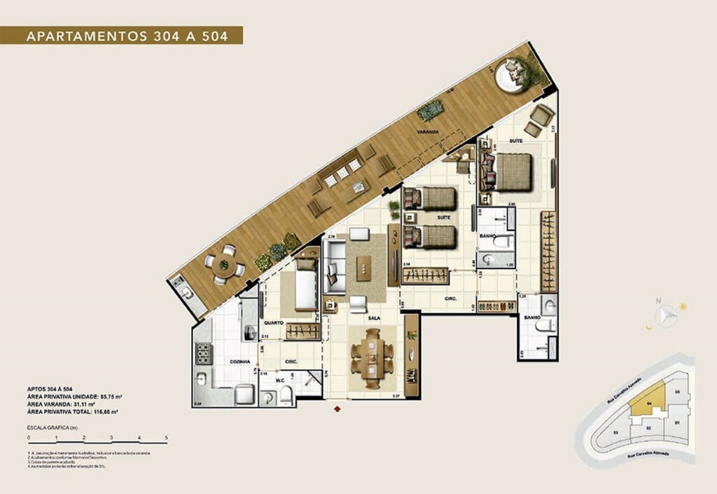 Apartamento, 2 quartos, 108 m² - Foto 19