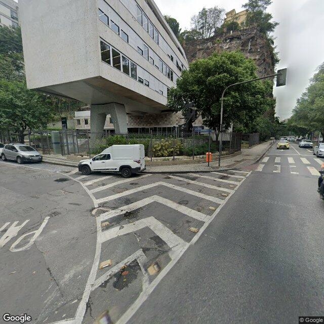 Imagem estática do "Street View" da localização