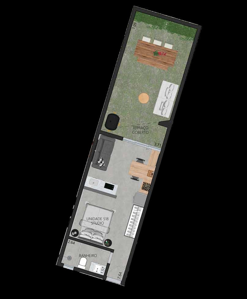 Apartamento, 1 quarto, 58 m² - Foto 41