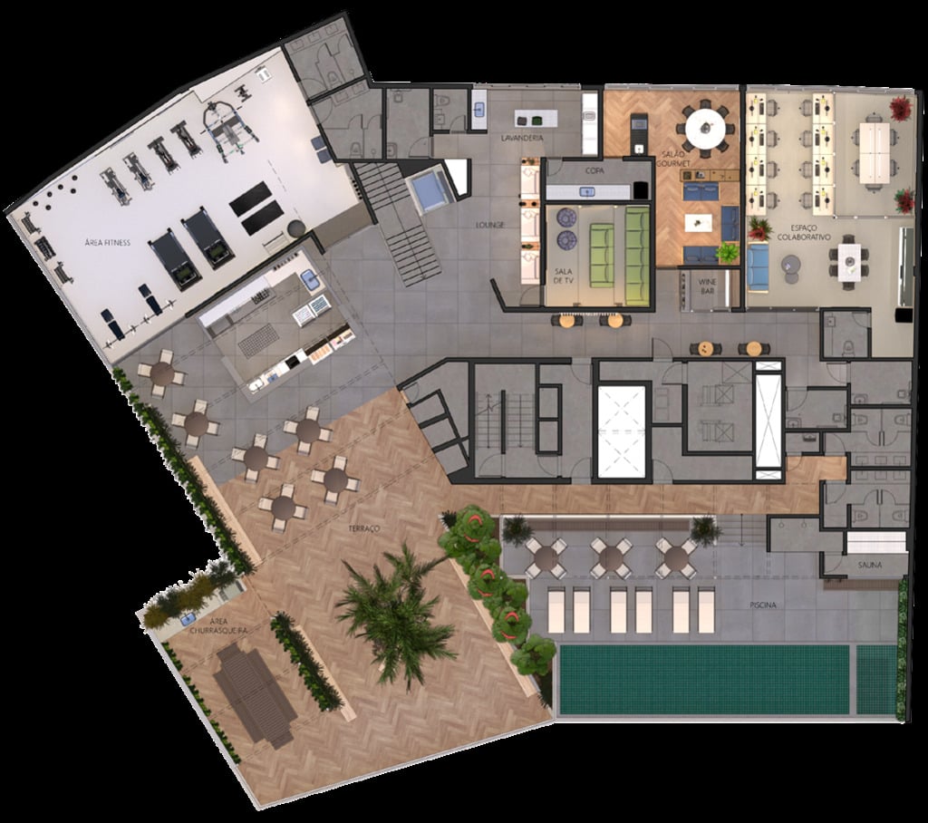 Apartamento, 1 quarto, 58 m² - Foto 19