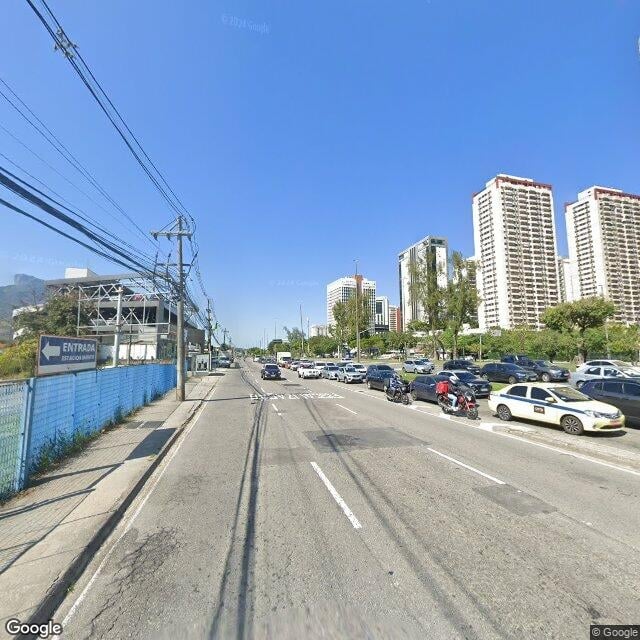 Imagem estática do "Street View" da localização