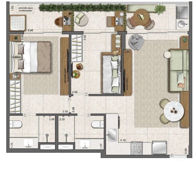 Apartamento, 3 quartos, 126 m² - Foto 32