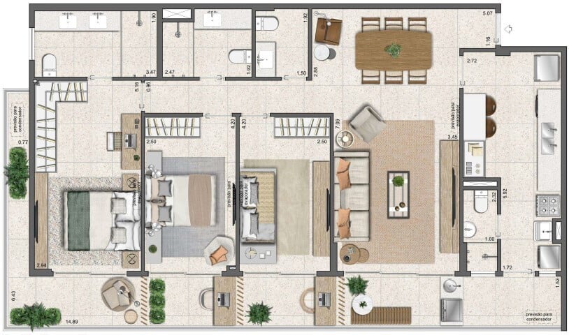 Apartamento, 3 quartos, 126 m² - Foto 35