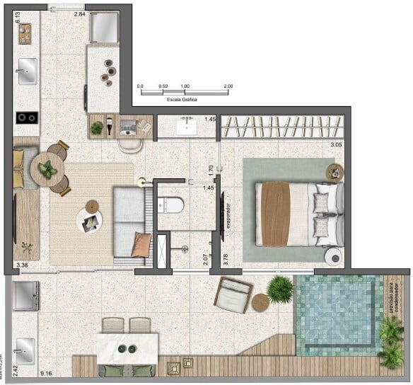 Apartamento, 3 quartos, 126 m² - Foto 31