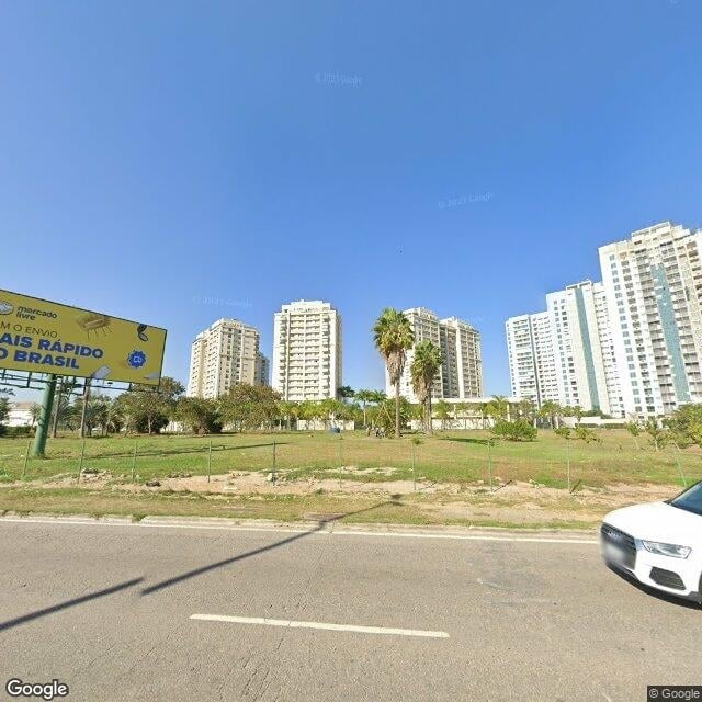Imagem estática do "Street View" da localização