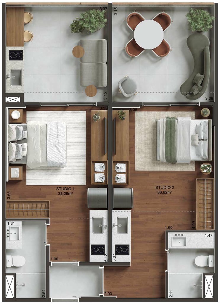 Apartamento, 2 quartos, 70 m² - Foto 20