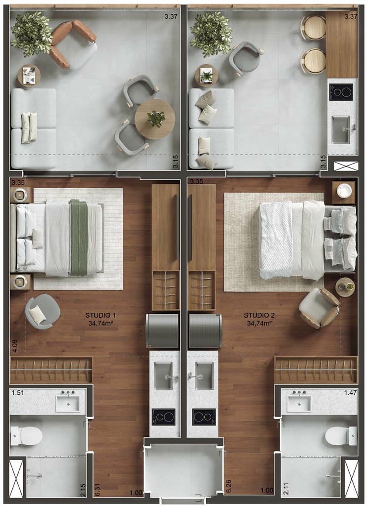 Apartamento, 2 quartos, 70 m² - Foto 18