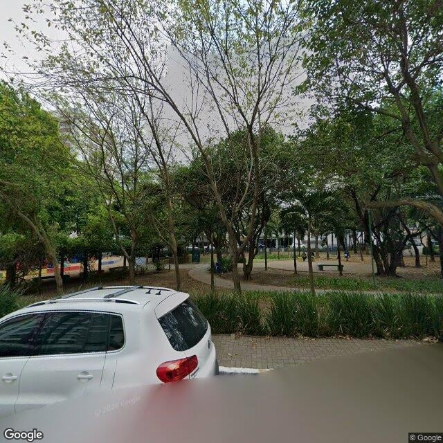 Imagem estática do "Street View" da localização