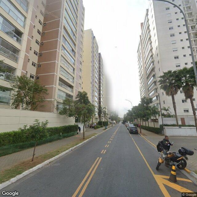 Imagem estática do "Street View" da localização