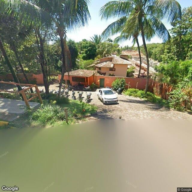 Imagem estática do "Street View" da localização