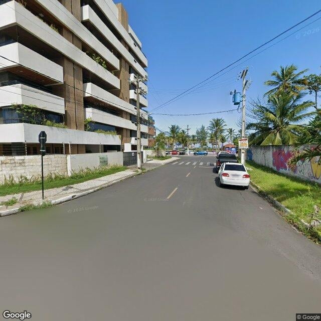 Imagem estática do "Street View" da localização