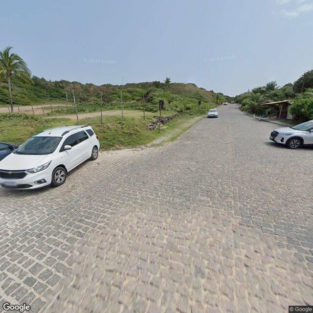 Imagem estática do "Street View" da localização