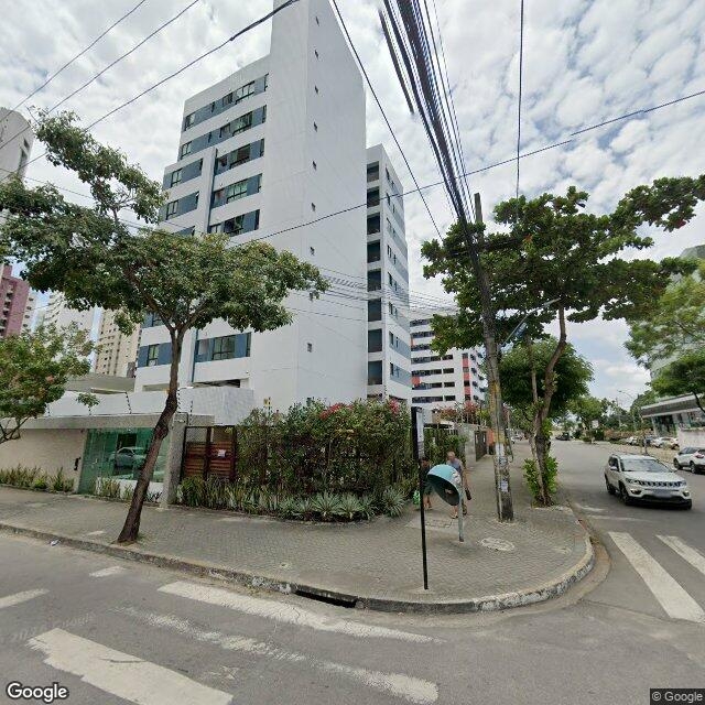 Imagem estática do "Street View" da localização