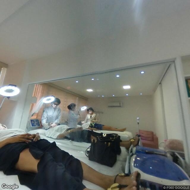 Imagem estática do "Street View" da localização