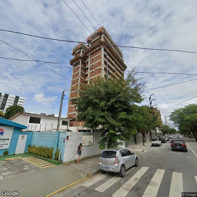 Imagem estática do "Street View" da localização