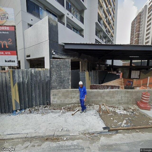 Imagem estática do "Street View" da localização